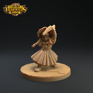 Animated Dolls - Ghost Dragon and Trapper Pack - Dragon Trapper's Lodge Wargaming D&D DnD