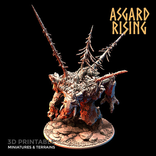 Stone Troll Idol - Asgard Rising Miniatures - Wargaming D&D DnD