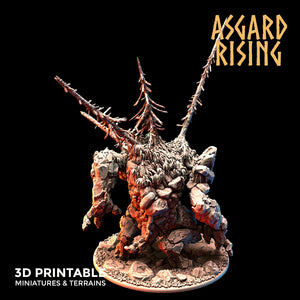 Stone Troll Idol - Asgard Rising Miniatures - Wargaming D&D DnD