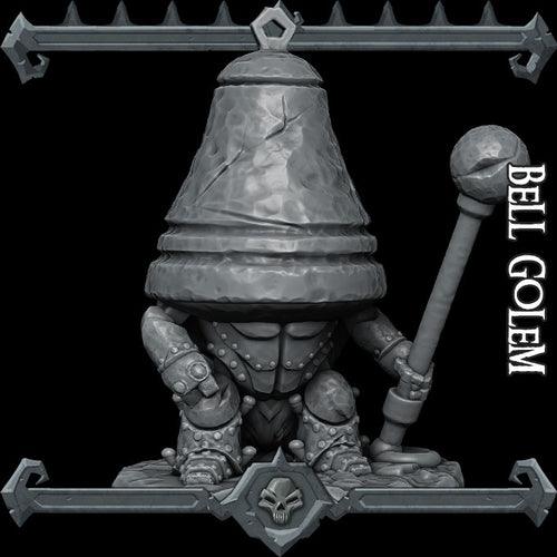 Bell Golem - Rocket Pig Wargaming D&D DnD