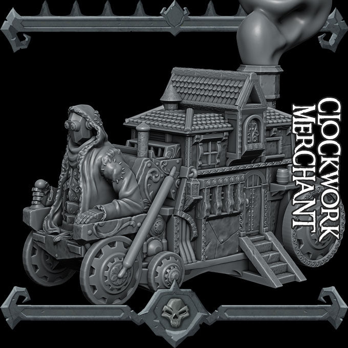 Clockwork Merchant - Rocket Pig Wargaming D&D DnD