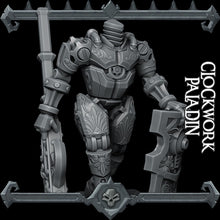 Load image into Gallery viewer, Clockwork Paladin - Rocket Pig Wargaming D&amp;D DnD