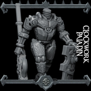 Clockwork Paladin - Rocket Pig Wargaming D&D DnD