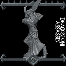 Load image into Gallery viewer, Dragon Oni Assassin - Rocket Pig Wargaming D&amp;D DnD