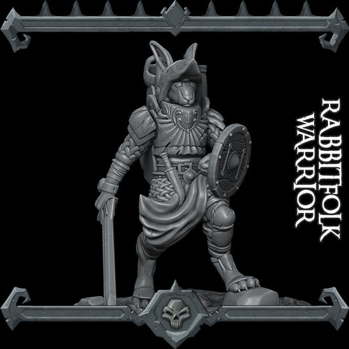 Rabbitfolk Warrior - Rocket Pig Wargaming D&D DnD