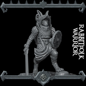 Rabbitfolk Warrior - Rocket Pig Wargaming D&D DnD