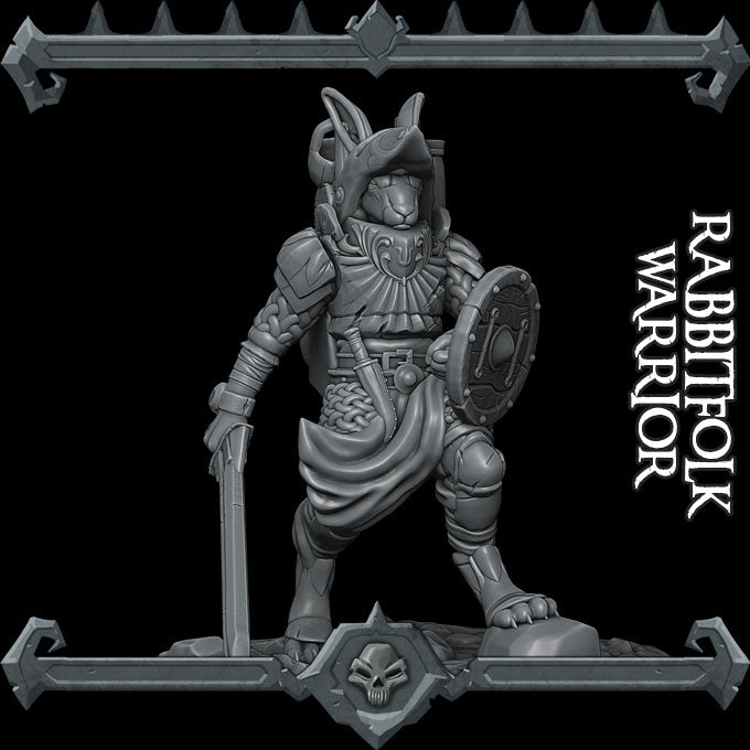 Rabbitfolk Warrior - Rocket Pig Wargaming D&D DnD