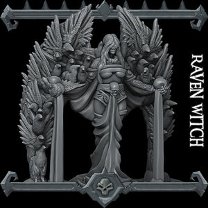 Raven Witch - Rocket Pig Wargaming D&D DnD