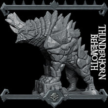 Load image into Gallery viewer, Thunderhorn Behemoth - Rocket Pig Wargaming D&amp;D DnD