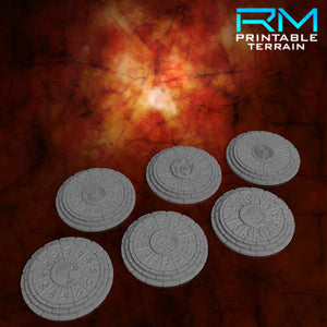 Stormguard Objective Markers - RM Magic Circles scatter Terrain D&D DnD