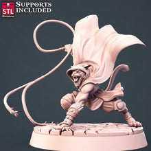 Load image into Gallery viewer, Tabaxi Assassins - STL Miniatures - Wargaming D&amp;D DnD