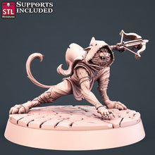 Load image into Gallery viewer, Tabaxi Assassins - STL Miniatures - Wargaming D&amp;D DnD