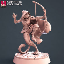 Load image into Gallery viewer, Tabaxi Assassins - STL Miniatures - Wargaming D&amp;D DnD