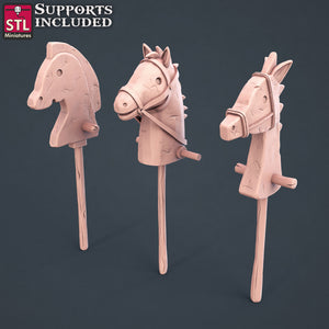Townsfolk Set Part 1 - STL Miniatures - Wargaming D&D DnD