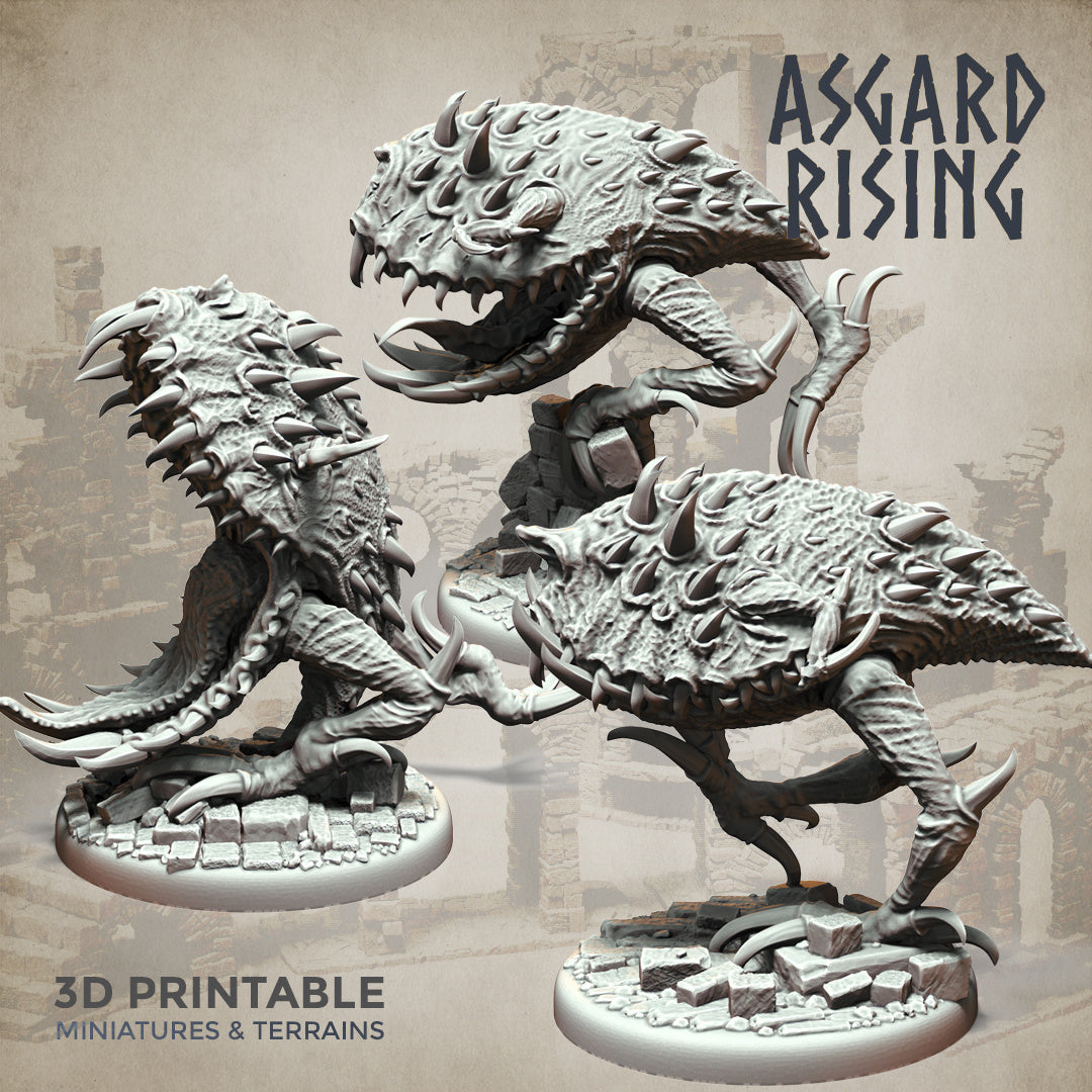 Trollhounds Modular Set - Asgard Rising Miniatures - Wargaming D&D DnD