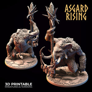 Tundra Trolls Set - Asgard Rising Miniatures - Wargaming D&D DnD