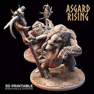 Tundra Trolls Set - Asgard Rising Miniatures - Wargaming D&D DnD
