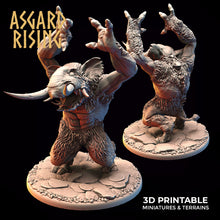 Load image into Gallery viewer, Tundra Trolls Set - Asgard Rising Miniatures - Wargaming D&amp;D DnD