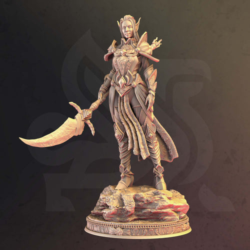 Tyriana, Elven Paladin of War - Hunters and Killers - DM Stash - Wargaming D&D DnD