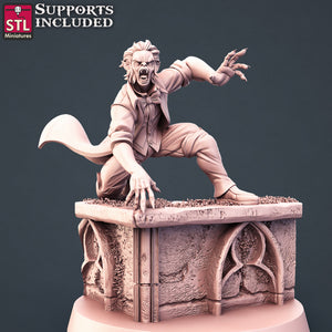 Vampire Set - STL Miniatures - Wargaming D&D DnD