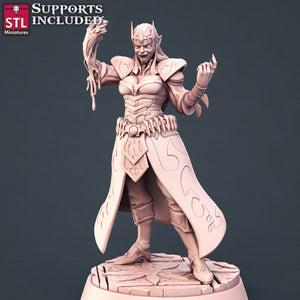 Vampire Set - STL Miniatures - Wargaming D&D DnD