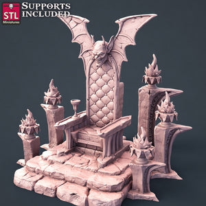 Vampire Set - STL Miniatures - Wargaming D&D DnD
