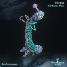 Load image into Gallery viewer, Vetkah, The Walking Worm - Invasion of the Eye Monsters - VoidRealm Minis Wargaming D&amp;D DnD