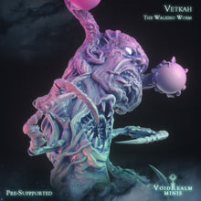 Load image into Gallery viewer, Vetkah, The Walking Worm - Invasion of the Eye Monsters - VoidRealm Minis Wargaming D&amp;D DnD