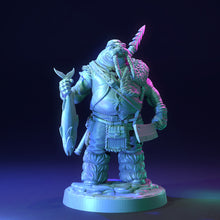 Load image into Gallery viewer, Walrus Man - The Scorching North - Dragon Trapper&#39;s Lodge Wargaming D&amp;D DnD
