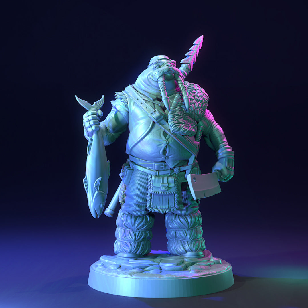 Walrus Man - The Scorching North - Dragon Trapper's Lodge Wargaming D&D DnD