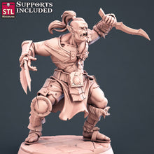 Load image into Gallery viewer, Warriors Set - STL Miniatures - Wargaming D&amp;D DnD