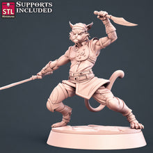Load image into Gallery viewer, Warriors Set - STL Miniatures - Wargaming D&amp;D DnD