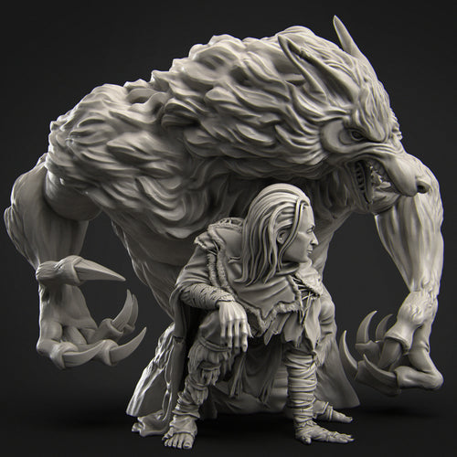 Werewolf Shapeshifter - Nerikson - Wargaming D&D DnD