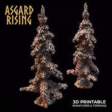 Load image into Gallery viewer, Young Conifers Spruce Forest Set - Asgard Rising Miniatures - Wargaming D&amp;D DnD