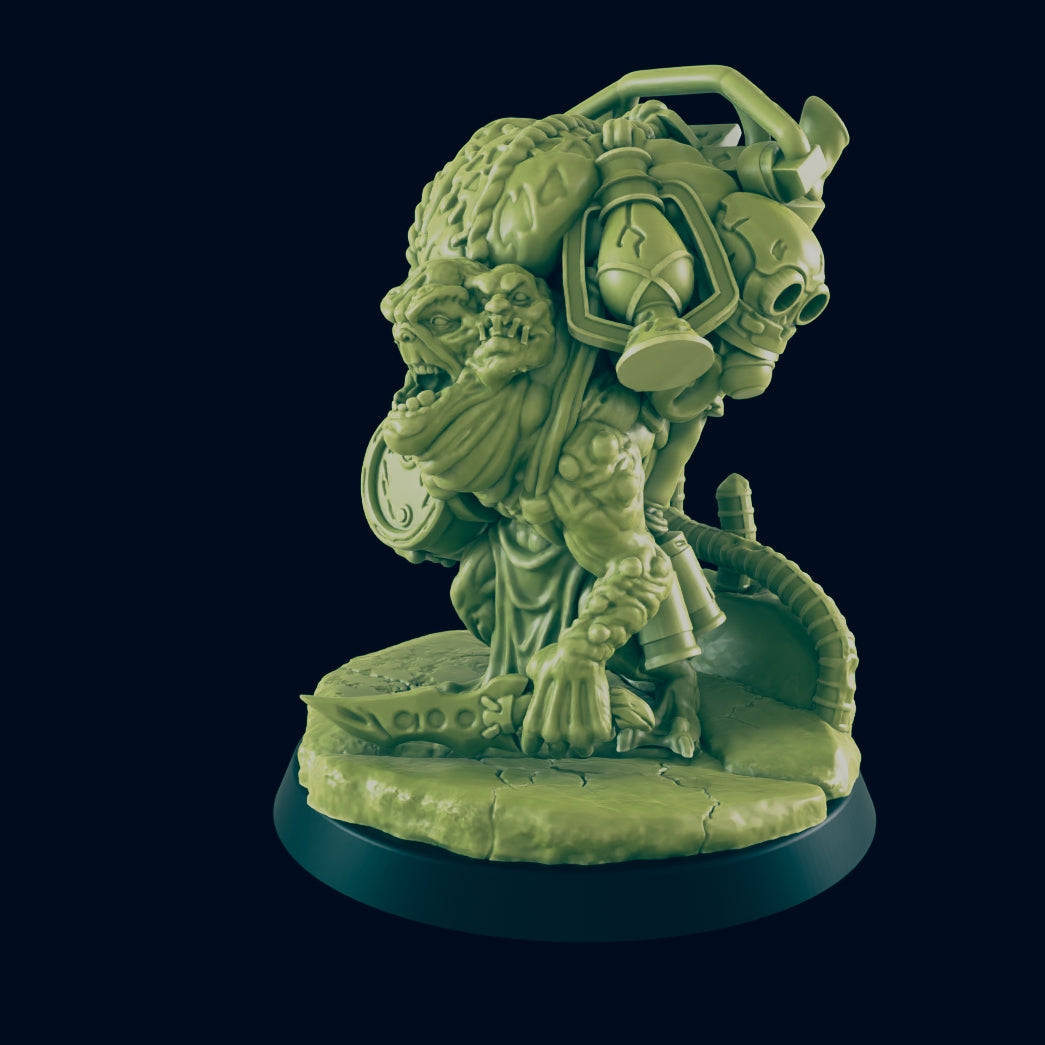 Mutant Scavenger - Beyond the Badlands - EC3D - Wasteland Terrain Wargaming D&D DnD 25mm 28mm 32mm 40mm 54mm 75mm