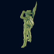 Load image into Gallery viewer, Wasteland Female Scout - Beyond the Badlands - EC3D - Wasteland Terrain Wargaming D&amp;D DnD 25mm 28mm 32mm 40mm 54mm 75mm