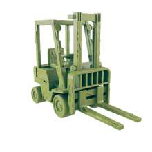 Load image into Gallery viewer, Forklift - Beyond the Badlands - EC3D - Wasteland Terrain Wargaming D&amp;D DnD 15mm 20mm 25mm 28mm 32mm 40mm 54mm 75mm