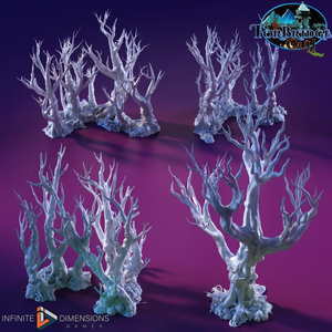Endless Forest Tree Stands - Torbridge Cull - Infinite Dimensions Terrain Wargaming D&D DnD 15mm 20mm 25mm 28mm 32mm Painted options