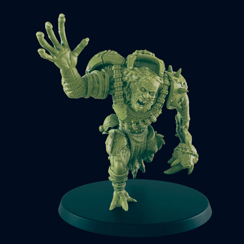 Mutant Behemoth - Beyond the Badlands - EC3D - Wasteland Terrain Wargaming D&D DnD 25mm 28mm 32mm 40mm 54mm 75mm
