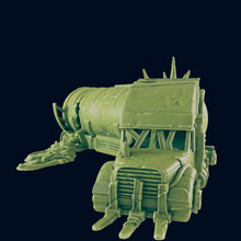 Load image into Gallery viewer, Wrecked Tanker Semi - Beyond the Badlands - EC3D - Wasteland Terrain Wargaming D&amp;D DnD 10mm 15mm 20mm 25mm 28mm 32mm 40mm