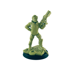 Load image into Gallery viewer, Male Dweller - Beyond the Badlands - EC3D - Wasteland Terrain Wargaming D&amp;D DnD 25mm 28mm 32mm 40mm 54mm 75mm