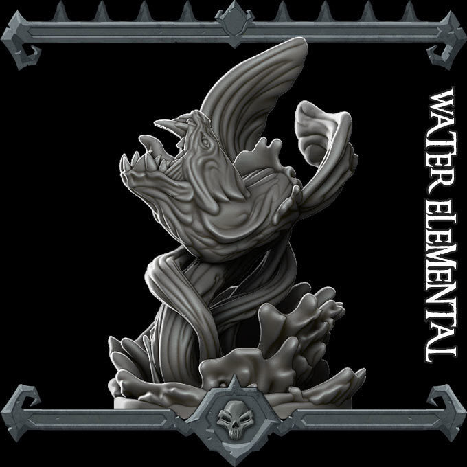 Water Elemental - Wargaming Miniatures Monster Rocket Pig Games D&D, DnD